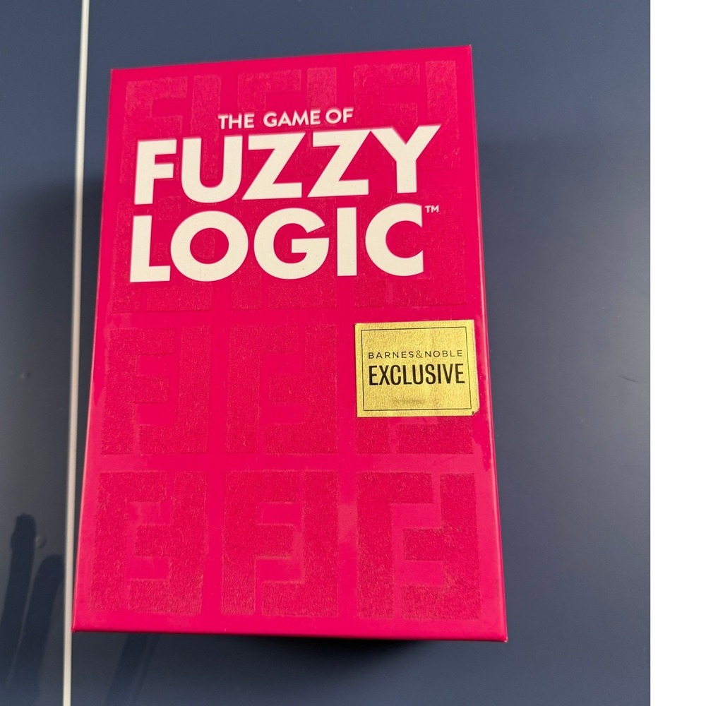 Party Game The Game of Fuzzy Logic Word Strategy Game Night Good Game Co NWOT